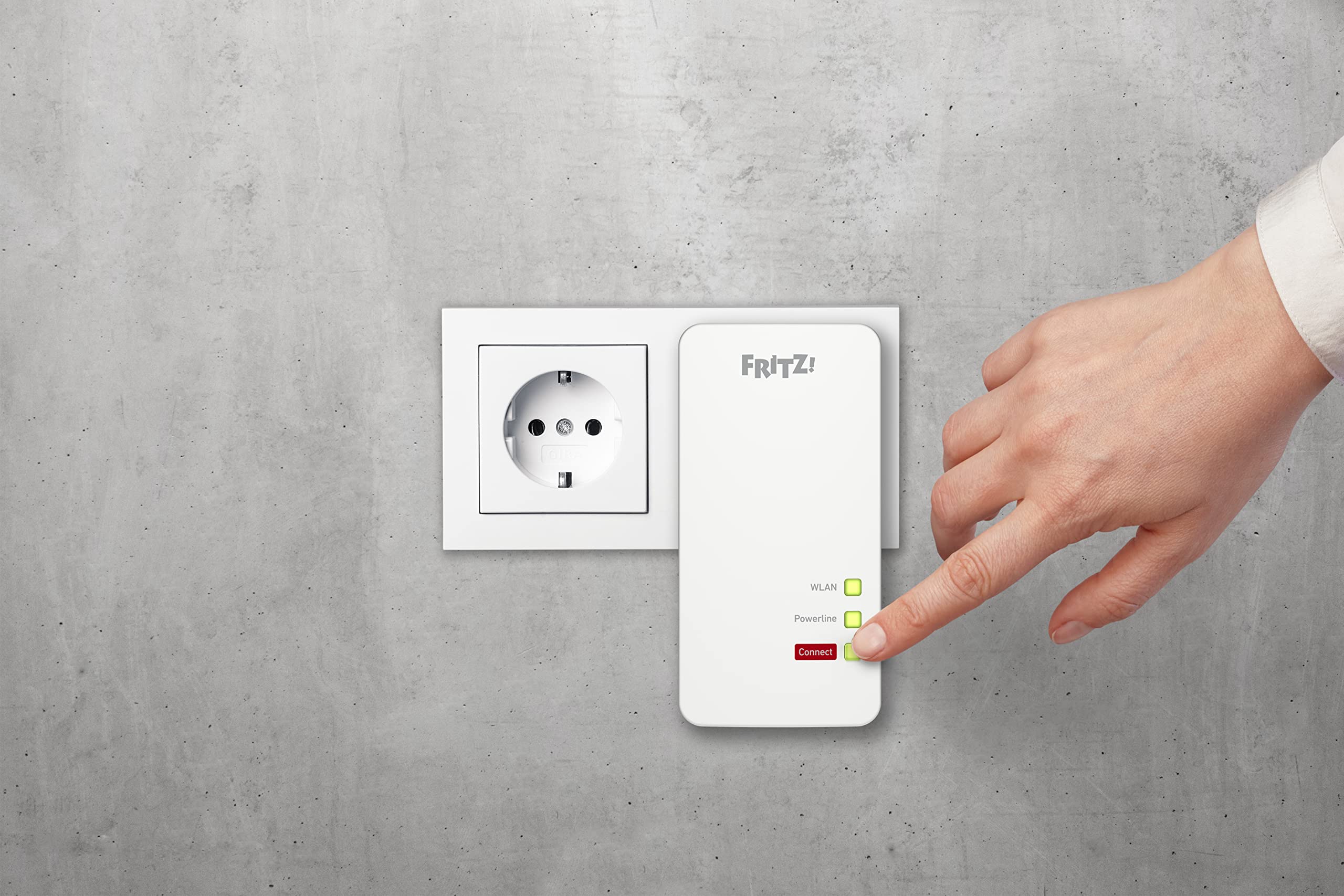 FRITZ!Powerline 1260/1220 Set – WLAN & 1.200 MBit/s für Streaming & NAS